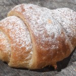 Croissant mit Marzipan