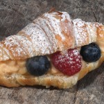 Croissant mit Crema pasticciera